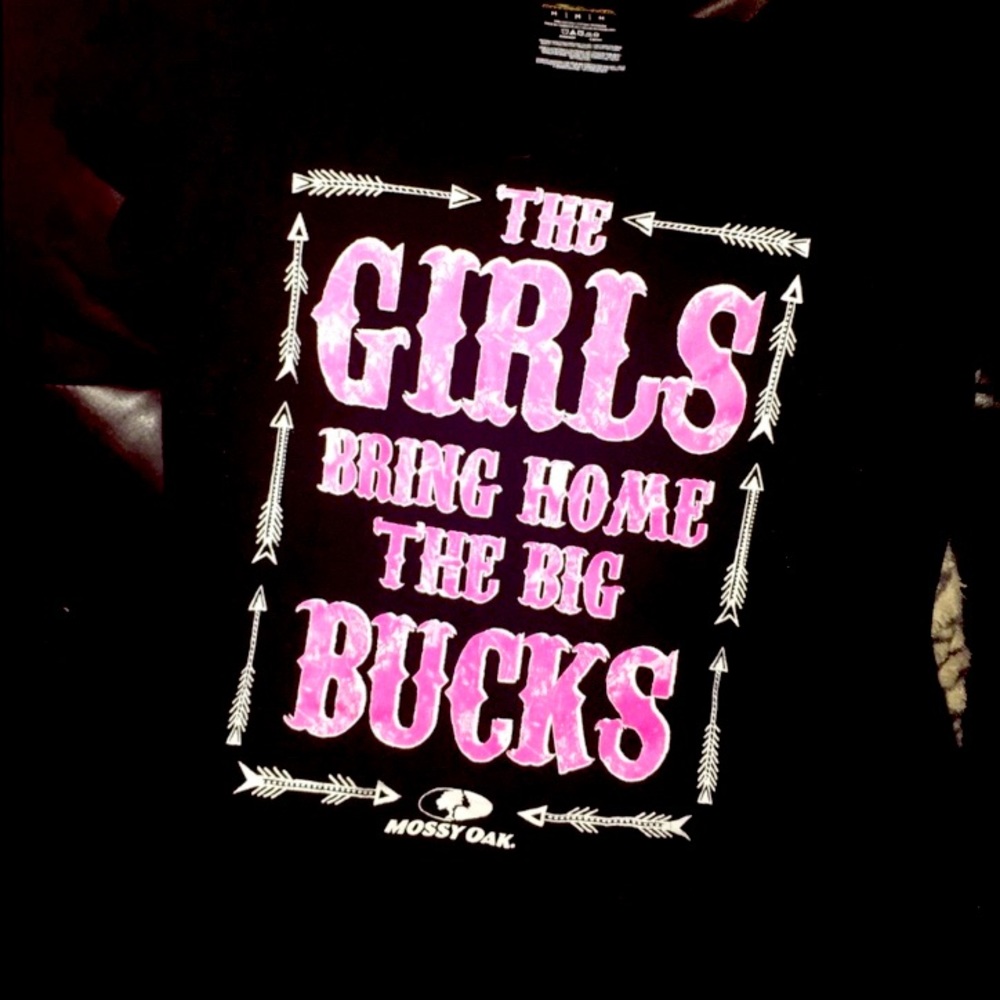 👢Sz M Mossy Oak”Girls Bring Home the Big Bucks”👢